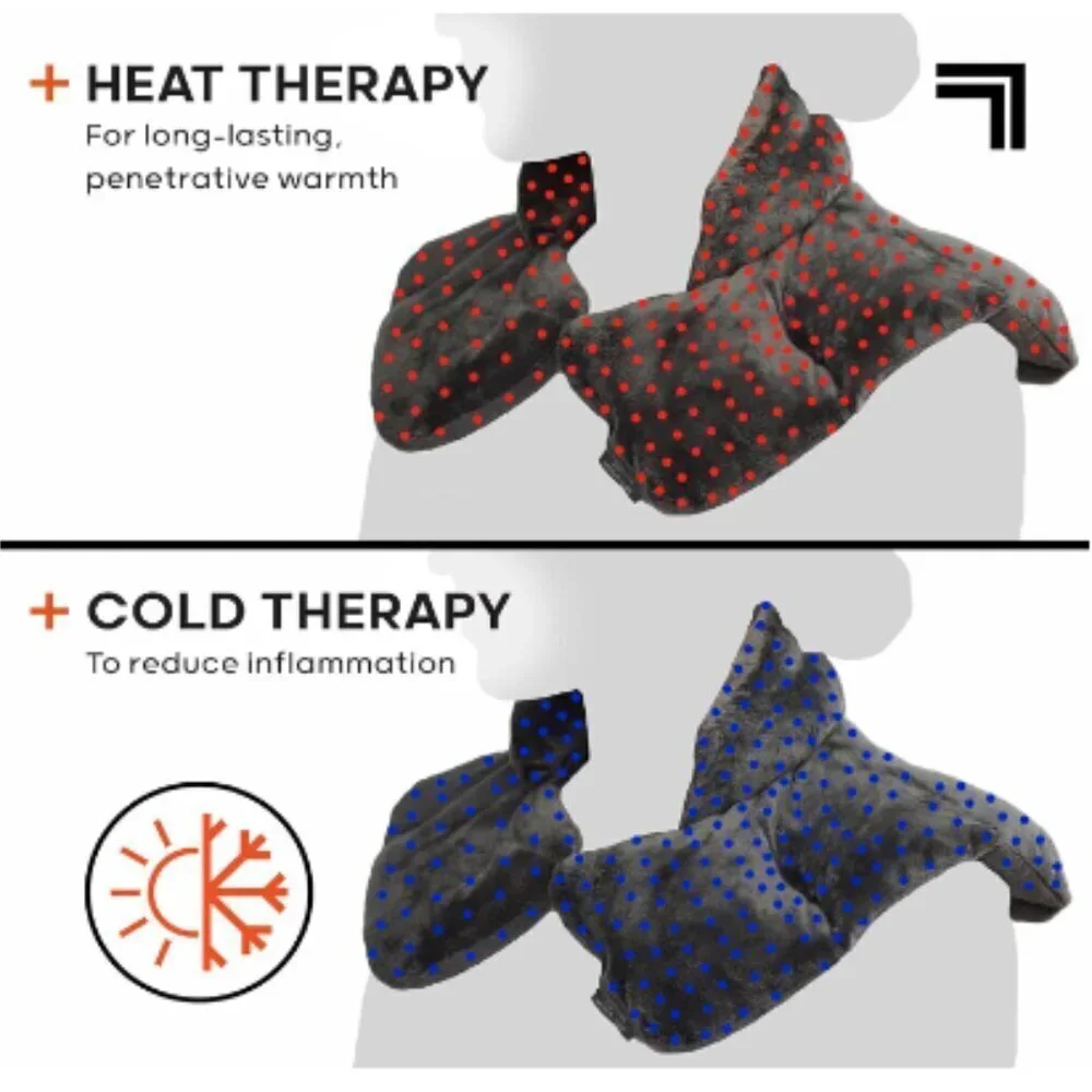 SHARPER IMAGE | Heated Neck + Shoulder Wrap - Picture 8 of 10